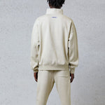 Fear of God Essentials FW20 Half Zip Sweatshirt 'Cream' FOG-FW20-346