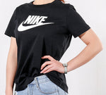 (WMNS) Nike AS W Nike Sportswear Tee ESSNTL ICON FUTUR Black BV6170-010