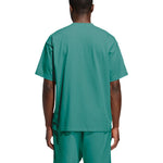 adidas x Crossover Solid Color Round Neck Pullover Short Sleeve Couple Style Green GM1955
