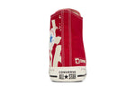 Converse Chuck Taylor All Star Bold Branding High Top 'Red White' 166499C