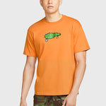 Men's Nike SB Cactus Printing Skateboard Round Neck Short Sleeve Yellow T-Shirt DN7294-738