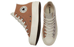 (WMNS) Converse Chuck Taylor All Star Tri-Panel High 'Color Block - Hemp Desert Sand' A01581C