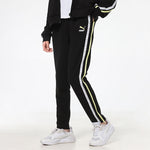 (WMNS) PUMA Knitting Sports Trousers Black 531079-01