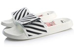 Li-Ning Sports Fashion Series Disney Mickey Crossover Stylish White Slippers AGAQ023-5