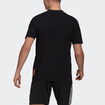 adidas Mufc Cny Tee New Year's Edition Manchester United Soccer/Football Sports Short Sleeve Black GK9414