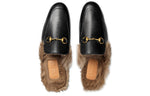 Gucci Princetown Series Wool Slipper Black 397647-DKHH0-1063