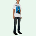 Off-White SS21 Pattern Printing Short Sleeve White OMAA027R21JER0020110