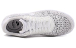 (WMNS) Nike Air Force 1 Flyknit Low 'Summit White Grey' 820256-103