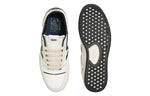 Vans Lowland ComfyCush JMP R Vintage Leather Shoes 'White Navy' VN0007P2KE6