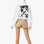 (WMNS) Off-White Back Logo Alphabet Printing Loose White OWBB016R190030430110