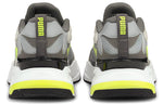 PUMA RS-Fast Neon Running Shoes White/Brown/Yellow 382520-02