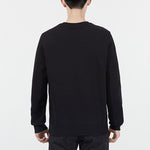PUMA Bronzing Logo Sports Round Neck Pullover Black 535278-01