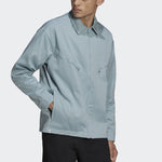 Men's adidas originals Sports Solid Color Jacket Light Grey HC4539