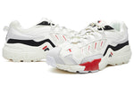 (WMNS) FILA Retro Running Shoes White/Red/Black F12W041115FNF