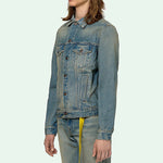 Off-White Arrow Denim Jacket Denim Blue OMYE005S203860037388