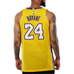 Nike Icon Edition Authentic NBA Jersey Sports Basketball Jersey/Vest AU Player Edition Lakers Kobe 24 Yellow AQ2107-728