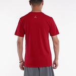 Air Jordan Logo Athleisure Casual Sports Short Sleeve 'Red' 748552-687
