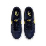 (GS) Nike Air Force 1 Low 'Black Yellow' DV7762-400