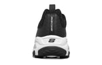 (WMNS) Skechers D Lites 1.0 Low-Top Daddy Shoes Black/White 896002-BKW