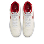 Nike Court Vision Mid-Top Sneakers White/Red DQ4977-161