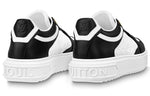 (WMNS) LOUIS VUITTON Time Out Sneakers 'White Mini monogram Black' 1ABUSJ