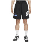 Nike Sportswear Large Logo Woven Lacing Athleisure Casual Sports Shorts Black DM6880-010