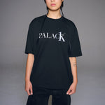 Palace x Calvin Klein Logo-Print T-shirt 'Black' 40317UC-UB1