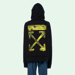 Off-White Arrow Gradient Drawstring Loose Fit Black OMBB057F19E300101060