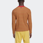 adidas x Wales Bonner Stripe Long Sleeves T-Shirt 'Orange Yellow' HG6265