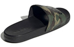 adidas Adilette Comfort Sandals Casual Sports Slippers Black Green Camouflage Unisex 'Black Green' GW1053