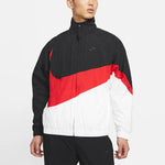 Nike MENS Sportswear Multicolor Large Logo Tat Stand Collar Jacket Black AR3133-011