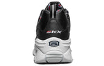 (WMNS) Skechers Energy Sneakers Black/White/Red 13425-BKW