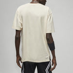 Air Jordan Solid Color Round Neck Short Sleeve T-Shirt Men's White DH8922-219
