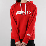 (WMNS) Nike Alphabet Printing Knit Hoodie Red AR3655-657