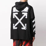 Off-White SS20 Airport Tape Mens Hoodie Long Sleeve OMAB033S201850031088