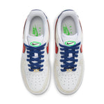 (WMNS) Nike Air Force 1 '07 LX 'Just Do It - White University Red Snakeskin' DV1493-161