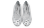 (WMNS) LOUIS VUITTON LV Nina Flat Ballerina Shoes 'Silver' 1ABGQB