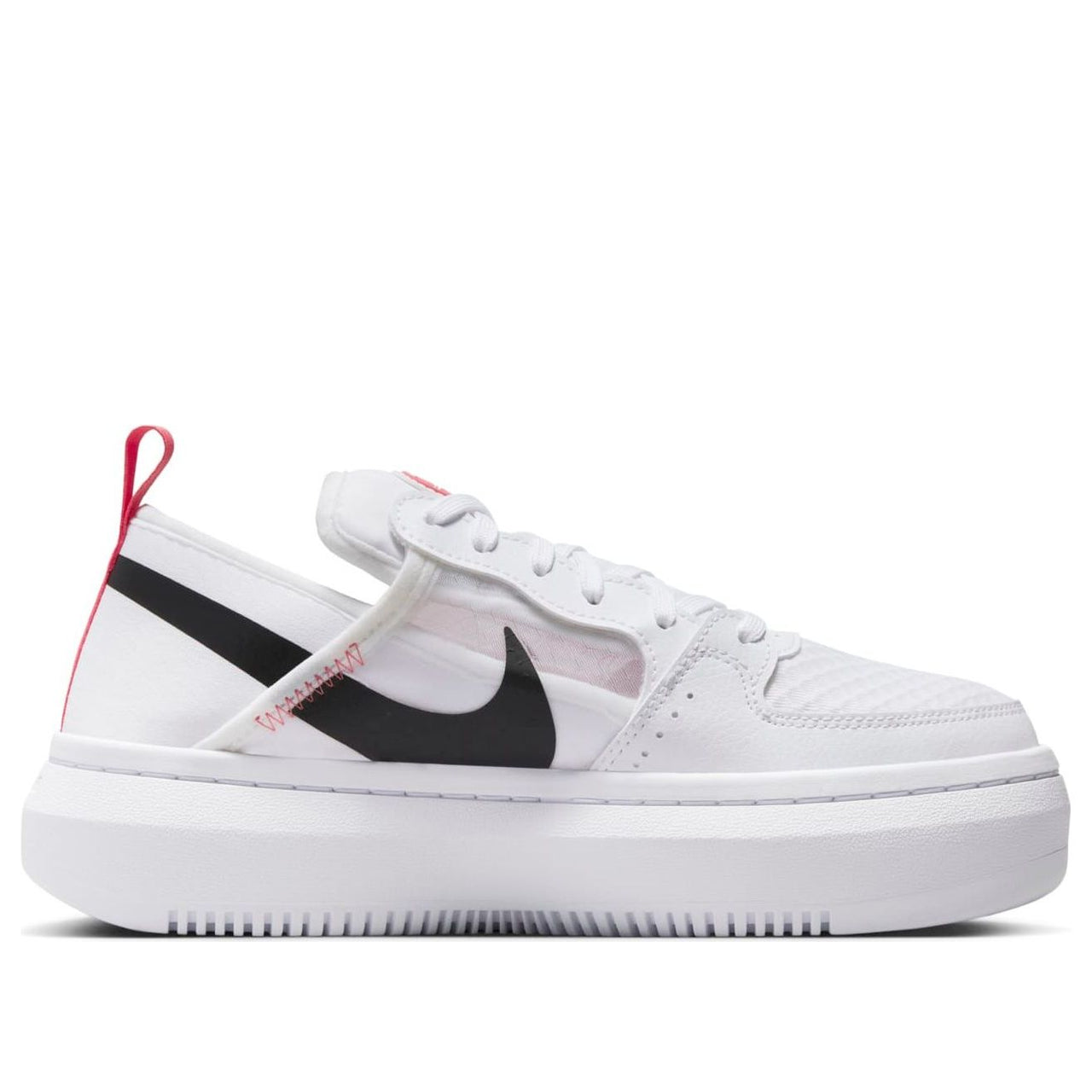 (WMNS)Nike Court Vision ALTA 'White Black Coral' CW6536-103