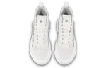 (WMNS) LOUIS VUITTON LV Squad Ankle Sneakers 'White with Crystal Monogram' 1A9RZO