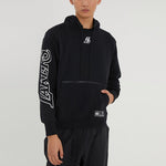 Men's Air Jordan NBA Los Angeles Lakers Printing Knit Fleece Pullover Black DH9454-010