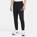 Nike Sportswear Swoosh Logo Tracksuit Bottoms Men Black CU3932-010