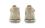 (TD) Converse Chuck Taylor All Star Easy-On High 'Embroidered Floral Print - Natural Ivory' A01617C