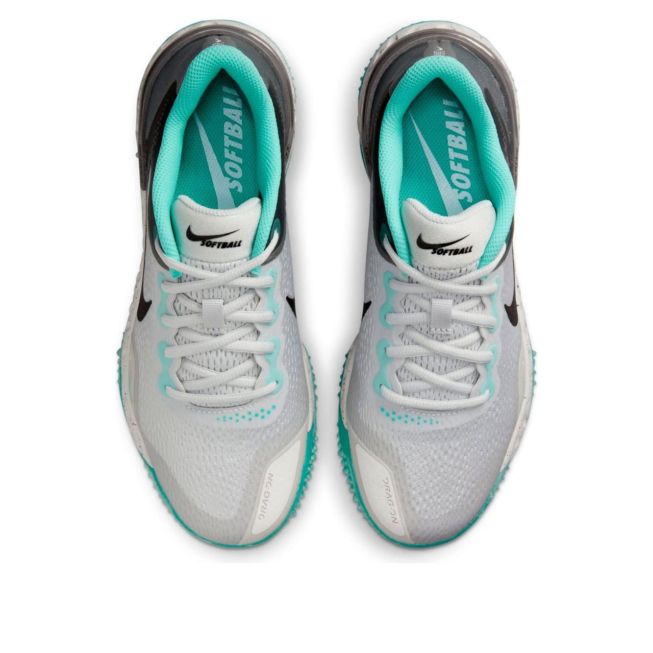 (WMNS) Nike Alpha Huarache Elite 3 Turf 'Photon Dust Dynamic Turquoise' CU8403-003