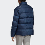 adidas originals Adicol Jacket 1 Stay Warm Solid Color raglan sleeve Stand Collar Down Jacket Navy Blue ED5838