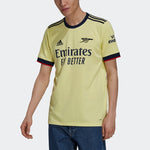 adidas Arsenal SW Guest Sport Soccer Short Sleeve T-shirt Men's Yellow GM0218