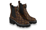 (WMNS) LOUIS VUITTON LV Beaubourg Ankle Boots 'Brown' 1A8QCI
