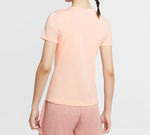 (WMNS) Nike PRO MESH Training Tops Gym Short Sleeve Pink AO9952-664