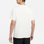 Men's Nike Logo Flowers Printing Casual Sports Short Sleeve White T-Shirt DQ1009-133