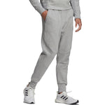 Men's adidas Solid Color Loose Casual Breathable Sports Pants/Trousers/Joggers Gray HB6585
