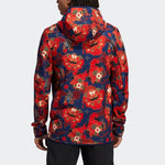 adidas Otr Jkt CNY M Series Zipper hooded Running Jacket Red GE5828